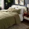 3pc Full/Queen Traditional Cozy Chenille Comforter And Sham Set Green - Threshold™ 2 3pc Full/Queen Traditional Cozy Chenille Comforter And Sham Set Green - Threshold™ -Threshold Shop GUEST 0cd04746 5b07 40b5 b3a4 ecee7ce94b6f