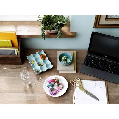 Desktop Storage Unit Wood - Threshold™ 5 Desktop Storage Unit Wood - Threshold™ - Image 3