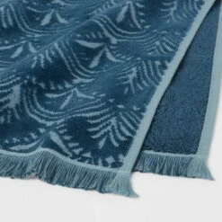 Plush Scallop Towel Teal Blue - Threshold™ -Threshold Shop GUEST 0f3baf99 21c1 4566 bc50 f03d88b13376