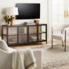 Crystal Cove Glass TV Stand For TVs Up To 59" - Threshold™ Designed With Studio McGee -Threshold Shop GUEST 14f885f9 2fb8 4e14 b32f b6d3fcb82805