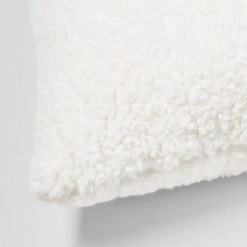 Oversized Oblong Traditional Cozy Faux Shearling Decorative Throw Pillow Cream - Threshold™ -Threshold Shop GUEST 1508c4d6 0e43 4761 8aea 85ab7aacb2c7