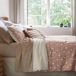 12pc Floral Boho Comforter & Sheets Set Terracotta Pink - Threshold™ -Threshold Shop GUEST 15af4501 e097 4583 a9e0 443936e285db