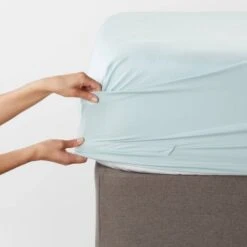 300 Thread Count Ultra Soft Fitted Sheet - Threshold™ -Threshold Shop GUEST 1adac226 92d8 42b2 ad3d b54a70e3fa98