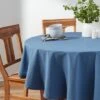 70" Cotton Round Tablecloth Blue - Threshold™ 2 70" Cotton Round Tablecloth Blue - Threshold™ -Threshold Shop GUEST 20c9b0b3 dc22 4b8b a9b7 29aa6d1188c8