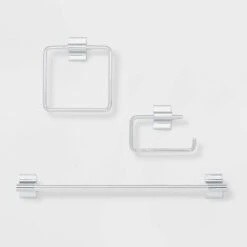 3pc Modern Bath Hardware Set - Threshold™ 11 3pc Modern Bath Hardware Set - Threshold™ -Threshold Shop GUEST 20cdd55f 3a6d 45d7 89c5 37fa9d7a91f3