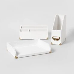 Wood Desktop Storage Unit White - Threshold™ -Threshold Shop GUEST 226fd975 38f3 4525 9df3 18aedab78b94