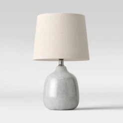 Assembled Ceramic Table Lamp Gray - Threshold™ -Threshold Shop GUEST 233d030a ded6 4d18 b2e3 2d046d833289