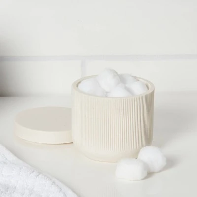 Modern Resin Canister Sand - Threshold™ 3 Modern Resin Canister Sand - Threshold™