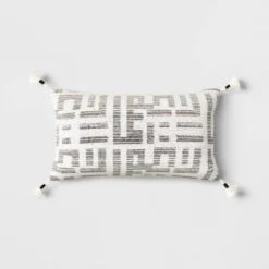 Oversized Modern Geometric Patterned Lumbar Throw Pillow - Threshold™ -Threshold Shop GUEST 28b7b722 9941 41df 9d16 8fd8559f64a7
