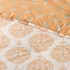 Medallion Printed Comforter & Sham Set Off-White/Dark Gold - Threshold™ -Threshold Shop GUEST 2962252e 0fe8 4a88 957c 8a134039af73