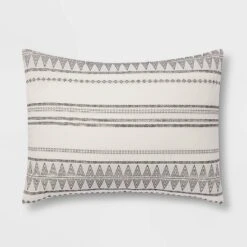 5pc Woven Diamond Stripe Comforter Set Cream/Black - Threshold™ -Threshold Shop GUEST 2ef9c747 9c2b 489a bad2 332b2a2c1fd3