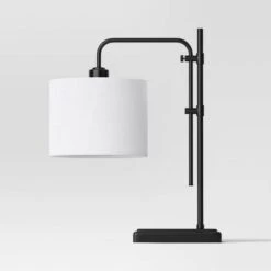 Knox Adjustable Shaded Table Lamp Black - Threshold™ -Threshold Shop GUEST 300007ce a81b 4fe4 9525 8347ceb40aeb