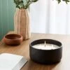 16oz Blackened Bowl Ceramic With Multi Woodwick And Dustcover Pumpkin Woods Candle Black - Threshold™ -Threshold Shop GUEST 39602151 588e 4135 9bb3 870adeedabb7