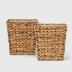 Light Weave Wastebasket Natural - Threshold™ 11 Light Weave Wastebasket Natural - Threshold™ -Threshold Shop GUEST 3bc675e6 5665 41bd 8dca f21123a12d02
