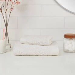 Threshold Shop 46 Ogee Towel White - Threshold™