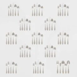 65pc Luxor 18/10 Stainless Steel Flatware Set - Threshold Signature™ -Threshold Shop GUEST 41d60587 a808 4e95 9574 f4d6fbdbb38c