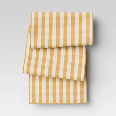 Cotton Gingham Check Table Runner Yellow - Threshold™ 7 Cotton Gingham Check Table Runner Yellow - Threshold™ - Image 5