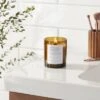 Clear Colored Glass With Woodwick And Brass Metal Inset Lid Honeycrisp Apple Cider Candle Yellow - Threshold™ -Threshold Shop GUEST 42c87f17 8d74 4891 850f 506459ae47ea