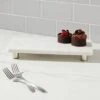12" X 6" Marble Serving Stand White - Threshold™ -Threshold Shop GUEST 48b3c67e f5a9 4598 bfc3 d37f0736215e
