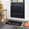 1'6"x2'6" Oh Hello Doormat Black - Threshold™ -Threshold Shop GUEST 4e61d172 6d08 403d 90dc 64070b133292