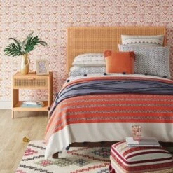 Queen Minsmere Caned Headboard Natural Brown - Threshold™