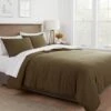 Space Dyed Cotton Linen Duvet Cover & Sham Set - Threshold™ -Threshold Shop GUEST 52cb8402 b0bd 4cd6 8c51 1d6ba4bcd412