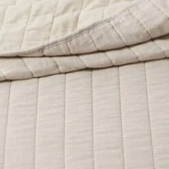 Herringbone Flannel Quilt Beige - Threshold™ -Threshold Shop GUEST 5392aa6e 5c99 48d2 91e2 f4d57f6bffc1