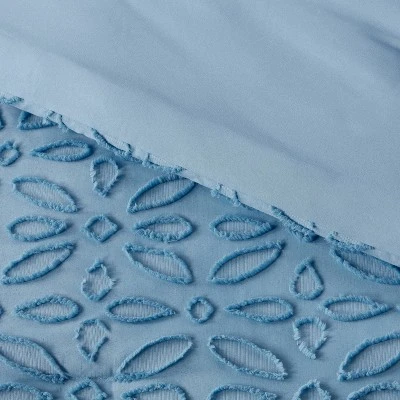 Clipped Jacquard Comforter & Sheet Bedding Set - Threshold™ 5 Clipped Jacquard Comforter & Sheet Bedding Set - Threshold™ - Image 3