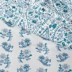 12pc Reversible Paisley Print Comforter & Sheets Set Blue/Dark Teal Blue - Threshold™ -Threshold Shop GUEST 5905586d 97c3 463f a986 2521cf0e7a13