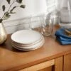 4pk Ceramic App Dining Plates Ivory/Gold - Threshold™ -Threshold Shop GUEST 5a68e31c 6f94 42b7 9684 9d924d9b198c