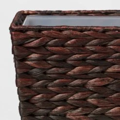 Wastebasket Dark Weave Black - Threshold™ -Threshold Shop GUEST 5b92f3f1 a888 4960 8750 70cae54771f7