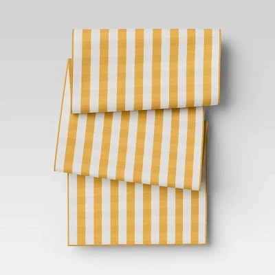 Cotton Gingham Check Table Runner Yellow - Threshold™ 9 Cotton Gingham Check Table Runner Yellow - Threshold™ - Image 7