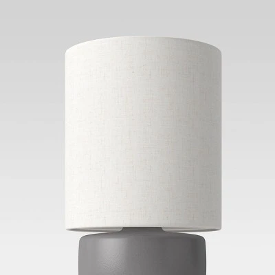 Ceramic Table Lamp With Wood Base - Threshold™ 5 Ceramic Table Lamp With Wood Base - Threshold™ - Image 3