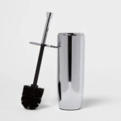 Solid Modern Toilet Brush Chrome - Threshold™ 5 Solid Modern Toilet Brush Chrome - Threshold™ -Threshold Shop GUEST 6f6c32fe a74f 4acf 9a60 3b9cb0492fd5