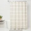 Woven Modern Plaid Shower Curtain Ivory - Threshold™ -Threshold Shop GUEST 734842f1 4006 46d5 bad9 1f2a31d9cc4d