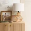 Boho Rattan Table Lamp Brown - Threshold™