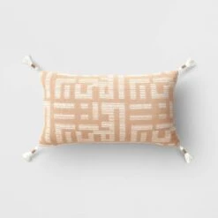 Oversized Modern Geometric Patterned Lumbar Throw Pillow - Threshold™ -Threshold Shop GUEST 76809ffc bd12 442e 81e0 b1dbb5375fbe