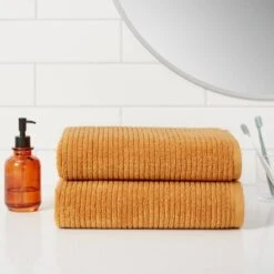 Threshold Shop 34 Quick Dry Ribbed Bath Towel Set - Threshold™