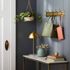 New Traditional 5 Hooks Rail Gold - Threshold™