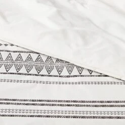 5pc Woven Diamond Stripe Comforter Set Cream/Black - Threshold™ -Threshold Shop GUEST 7a81c7b5 b6f7 4472 9936 97e48d9b6ca4