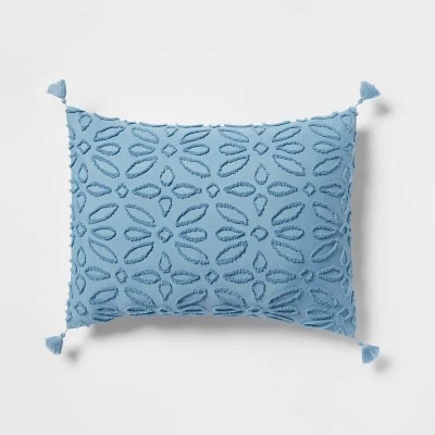 Clipped Jacquard Comforter & Sheet Bedding Set - Threshold™ 6 Clipped Jacquard Comforter & Sheet Bedding Set - Threshold™ - Image 4