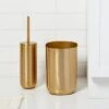 Brushed Brass Toilet Bowl Brush Gold - Threshold™ -Threshold Shop GUEST 7db58019 2baf 4df9 8573 89fd0c1e0bd9
