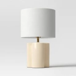 Modern Clover Table Lamp Cream - Threshold™ -Threshold Shop GUEST 7f98ab85 8a4b 465d 82c3 7c26d5552107