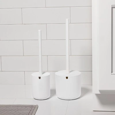 Modern Toilet Brush White - Threshold™ 4 Modern Toilet Brush White - Threshold™ - Image 2
