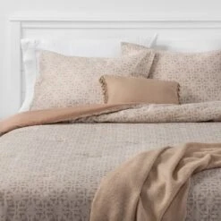 5pc Printed Geo Comforter Set Assorted Beiges - Threshold™ 15 5pc Printed Geo Comforter Set Assorted Beiges - Threshold™ -Threshold Shop GUEST 84ab46c4 1804 4b92 9be5 04c944d2f5db