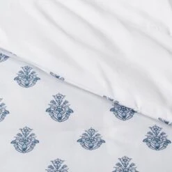 5pc Block Print With Border Comforter Bedding Set White/Blue - Threshold™ 11 5pc Block Print With Border Comforter Bedding Set White/Blue - Threshold™ -Threshold Shop GUEST 87dd5d83 f936 452c b43a 910fde851cfd