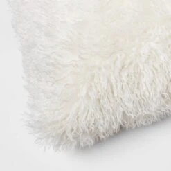 Euro Faux Mongolian Fur Decorative Throw Pillow - Threshold™ -Threshold Shop GUEST 88ce50ff f276 4c30 8b56 86692db49dfc