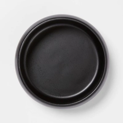 118oz Acacia Modern Serving Bowl Black - Threshold™ 4 118oz Acacia Modern Serving Bowl Black - Threshold™ - Image 2