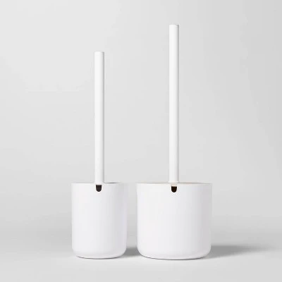 Modern Toilet Brush White - Threshold™ 5 Modern Toilet Brush White - Threshold™ - Image 3