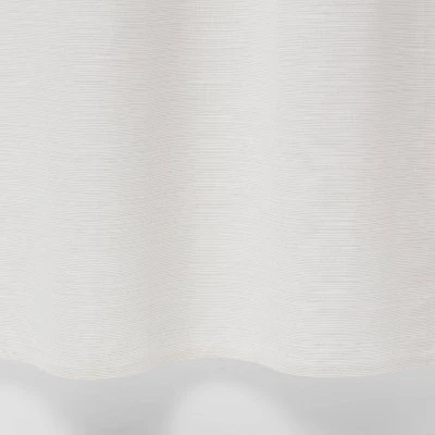 Subtle Striped Textured Shower Curtain Off-White - Threshold™ 4 Subtle Striped Textured Shower Curtain Off-White - Threshold™ - Image 2